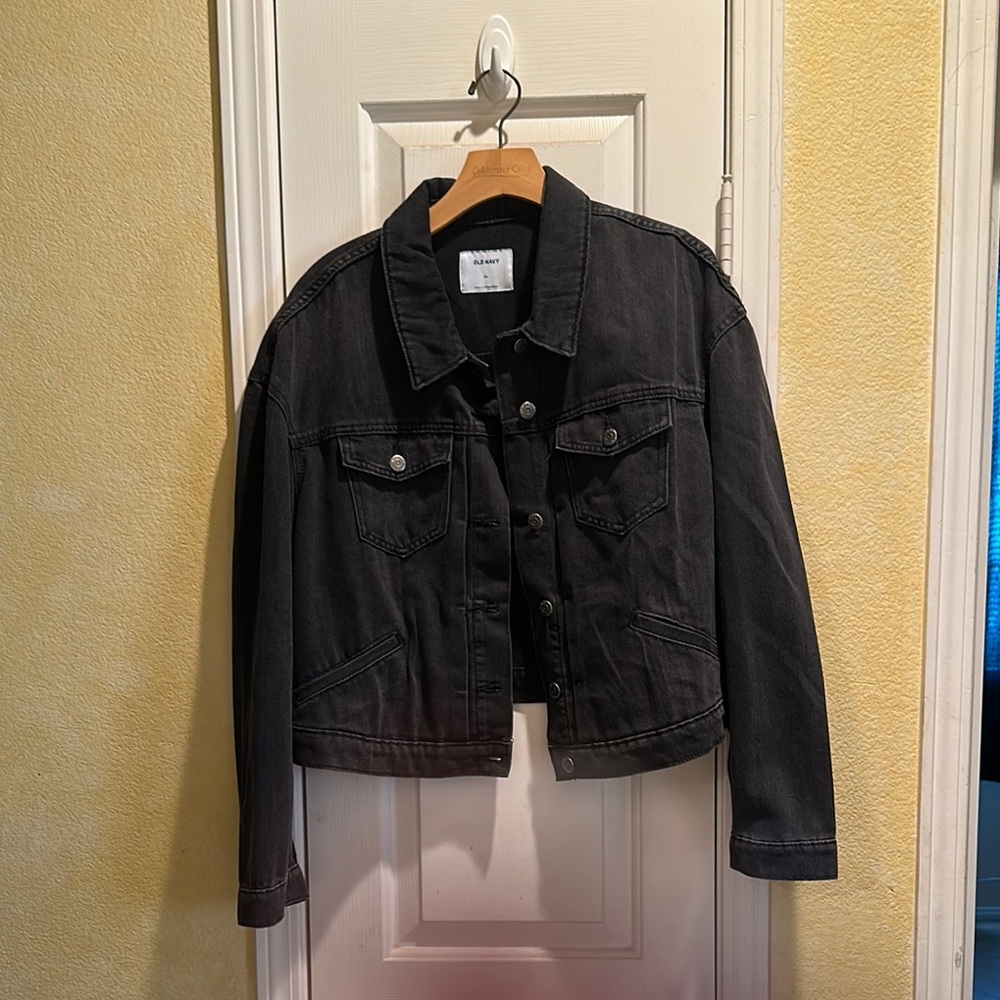 Black Denim Women's Jacket